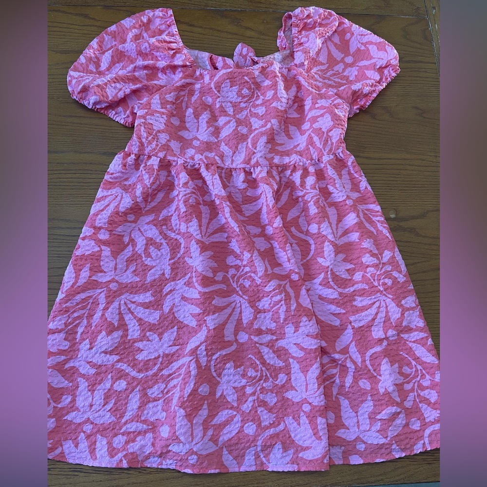 Pink Floral Women’s Dress